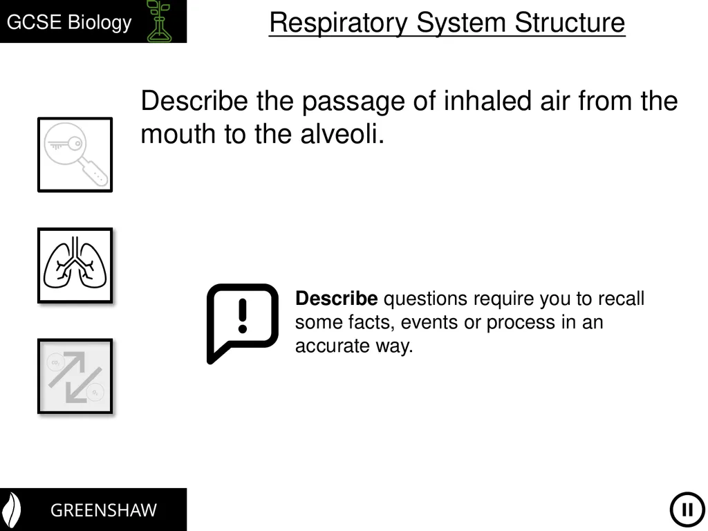Teacher notes – B2.2.2 Students should know the - slide 7 of 13