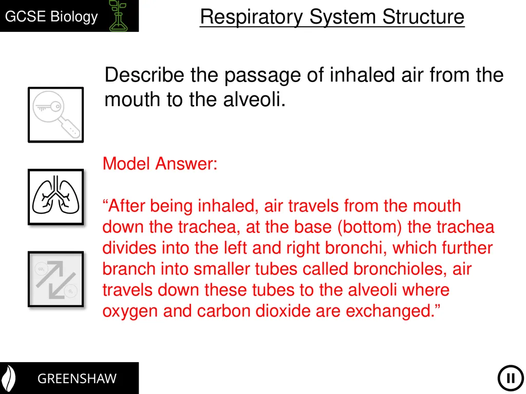 Teacher notes – B2.2.2 Students should know the - slide 8 of 13