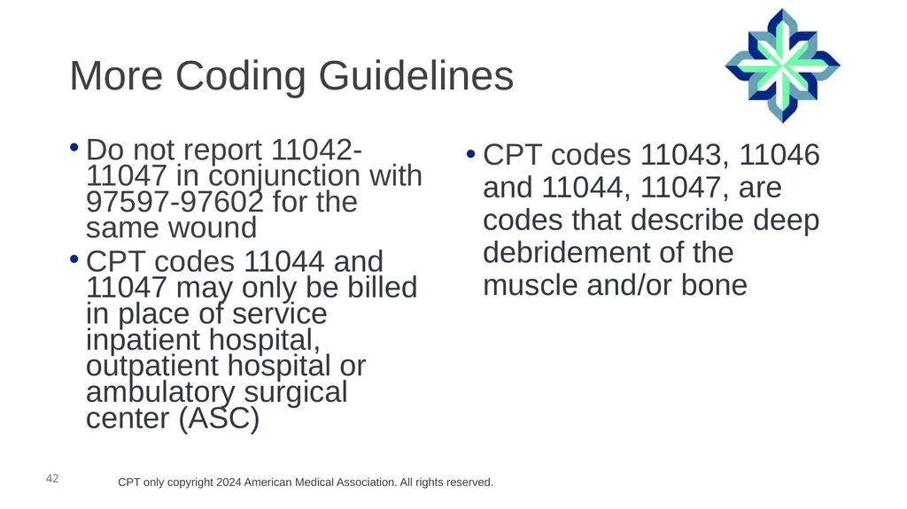 Audio Information The presenter started speaking - slide 42 of 50