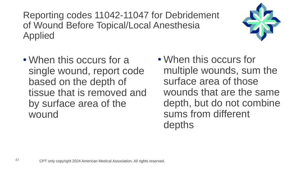 Audio Information The presenter started speaking - slide 41 of 50