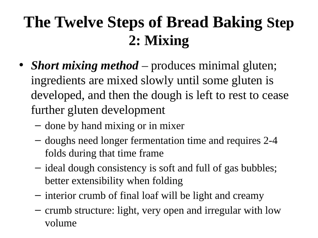 Chapter 4 Making Artisan Bread Making Artisan - slide 22 of 49