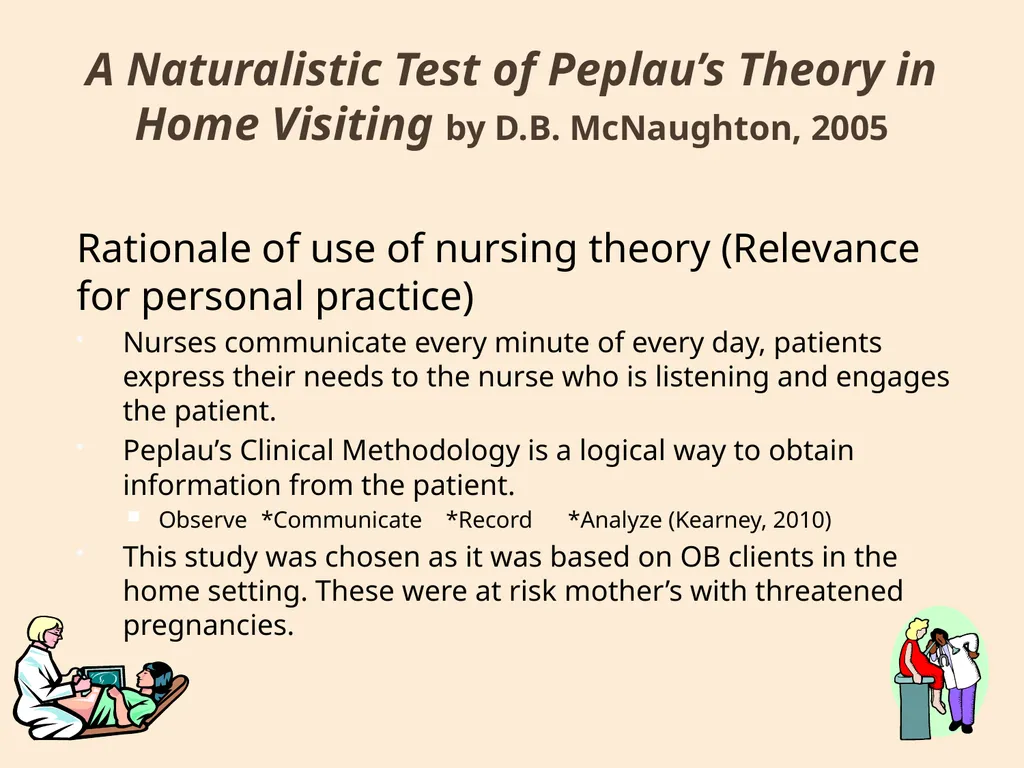 Hildegard Peplau Theory of Interpersonal - slide 7 of 48