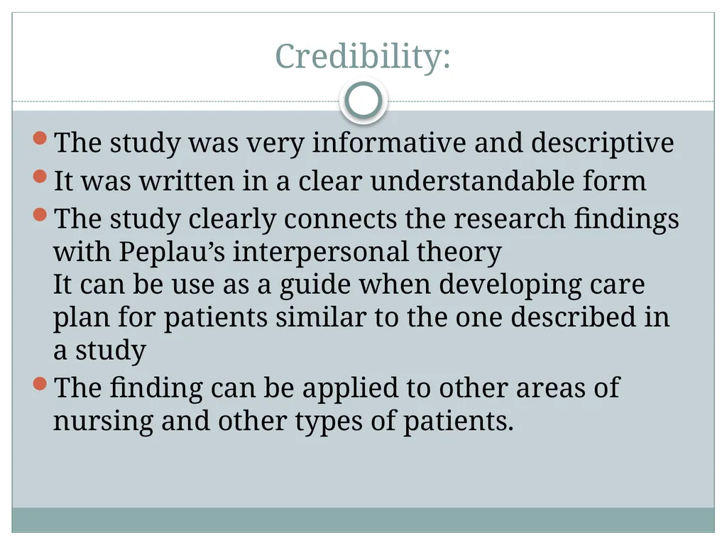 Hildegard Peplau Theory of Interpersonal - slide 32 of 48