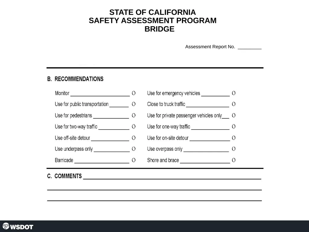 Post Seismic Bridge Inspection Abutment Approach - slide 22 of 25