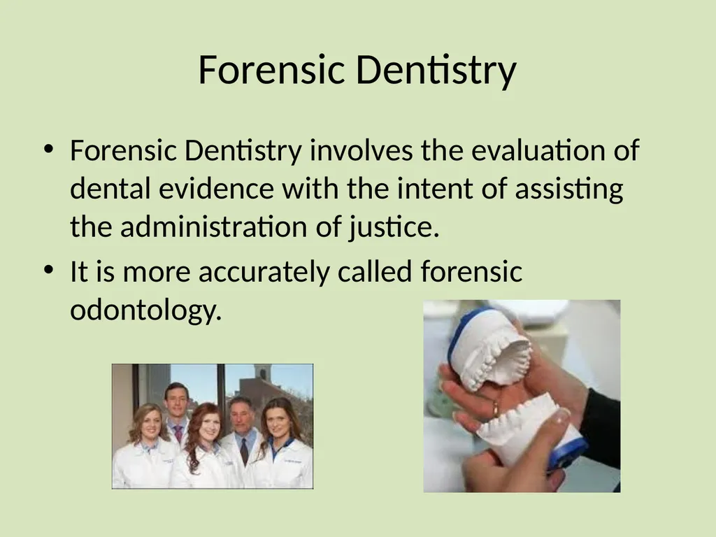 Dental Identification and Lip Prints Original - slide 2 of 14