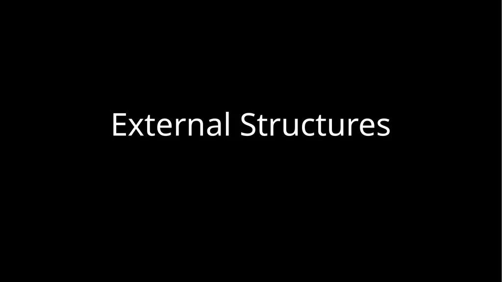 External Structures Dorsal Region (Back) Ventral - slide 1 of 16