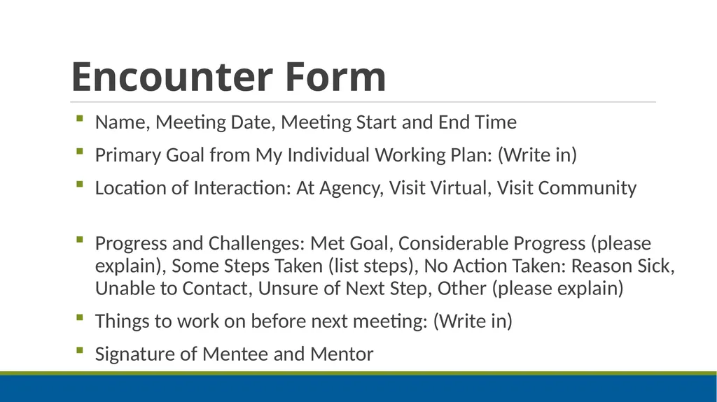 Peer Mentoring Training for Agencies Objectives: - slide 35 of 55