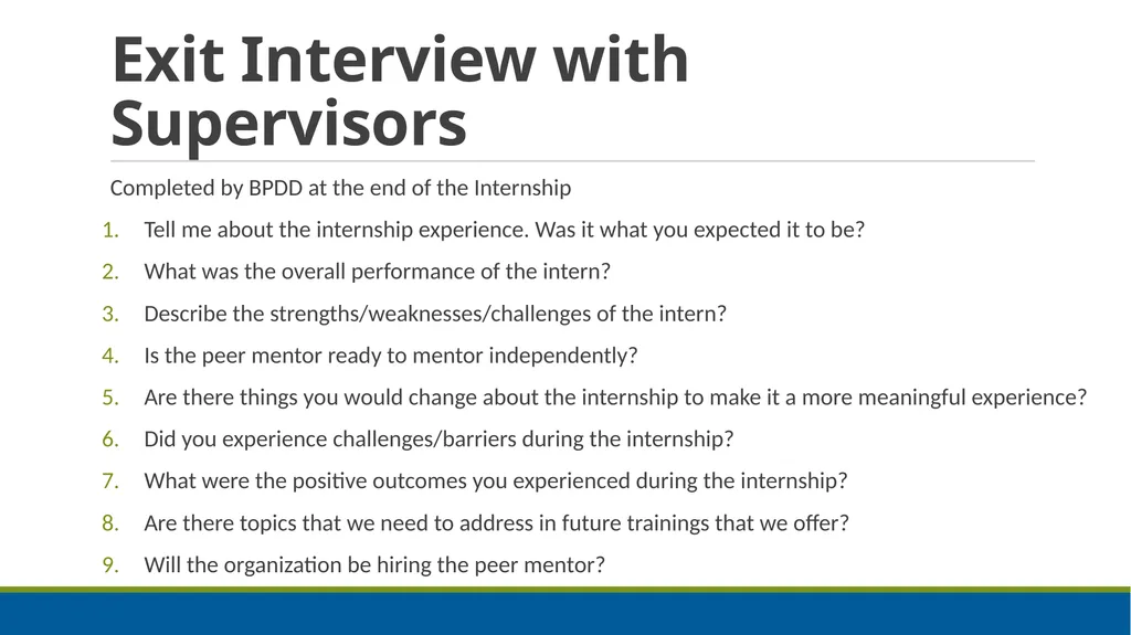 Peer Mentoring Training for Agencies Objectives: - slide 47 of 55