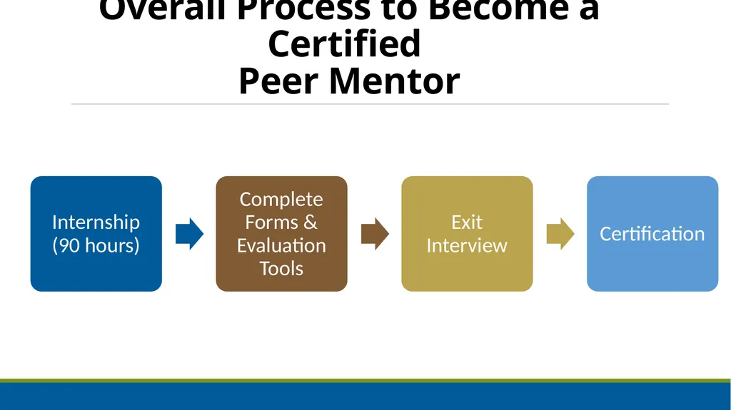 Peer Mentoring Training for Agencies Objectives: - slide 16 of 55