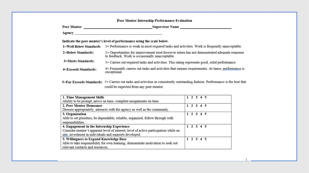 Peer Mentoring Training for Agencies Objectives: - slide 40 of 55