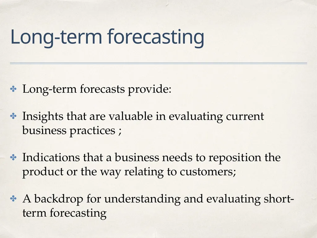 Prof. Guidato Modern Forecasting Methods Fashion - slide 11 of 19