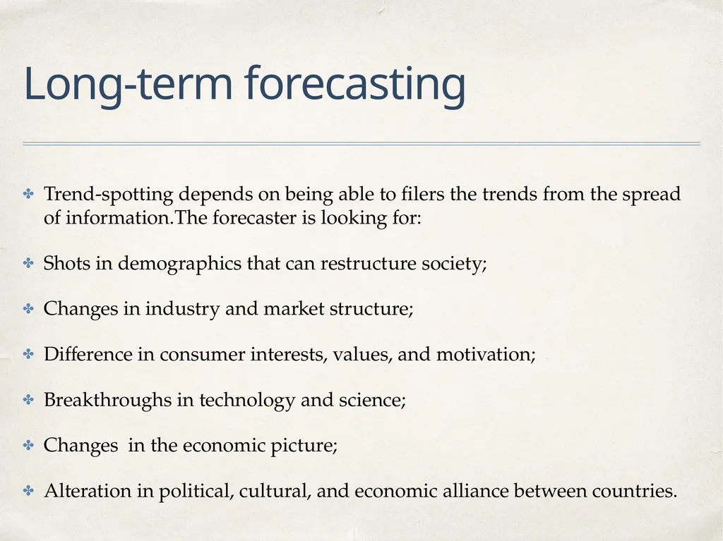 Prof. Guidato Modern Forecasting Methods Fashion - slide 12 of 19