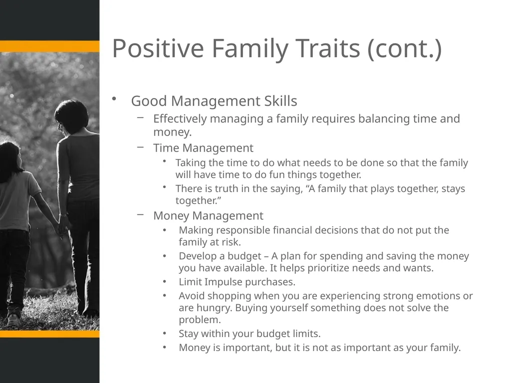 Family Life Merit Badge Troop 344 and 9344 - slide 19 of 47