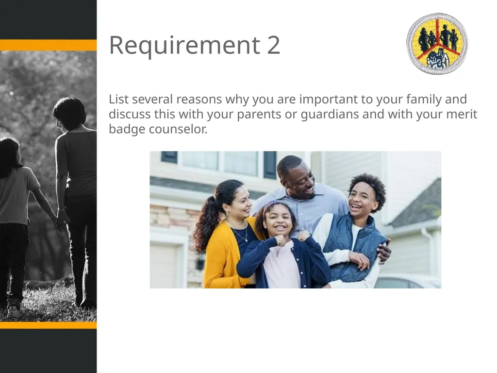 Family Life Merit Badge Troop 344 and 9344 - slide 20 of 47