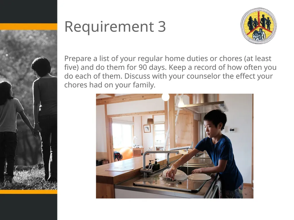 Family Life Merit Badge Troop 344 and 9344 - slide 23 of 47