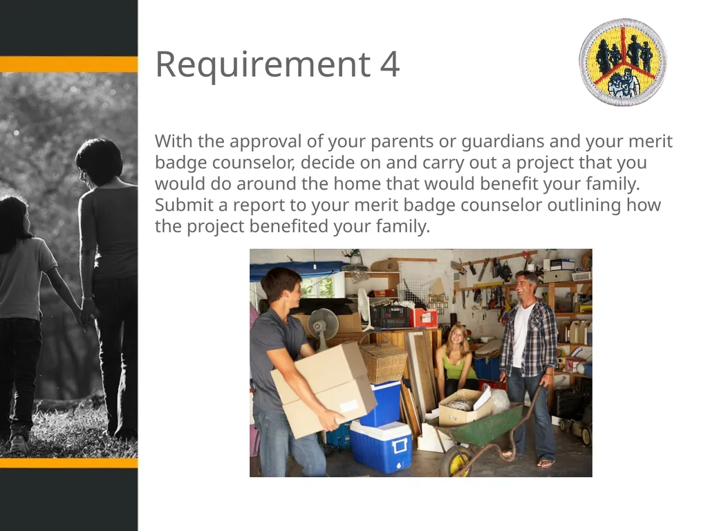 Family Life Merit Badge Troop 344 and 9344 - slide 25 of 47