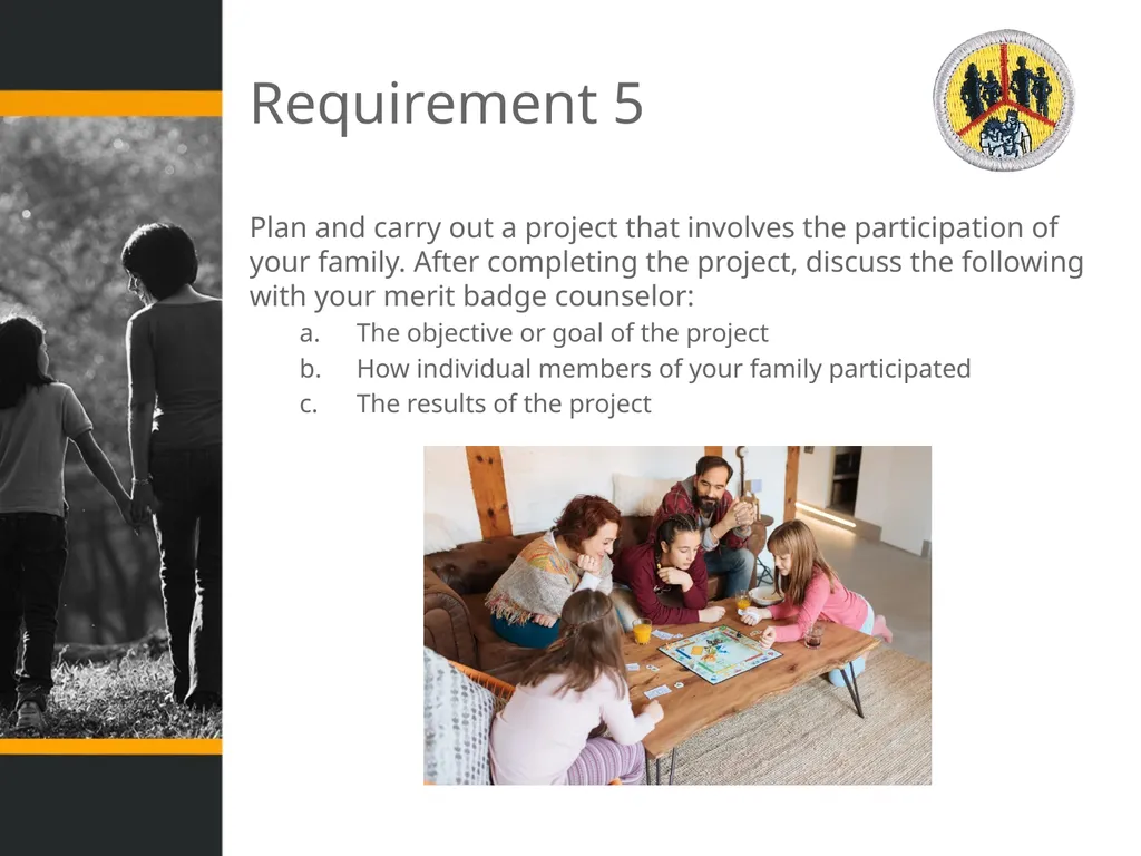 Family Life Merit Badge Troop 344 and 9344 - slide 27 of 47