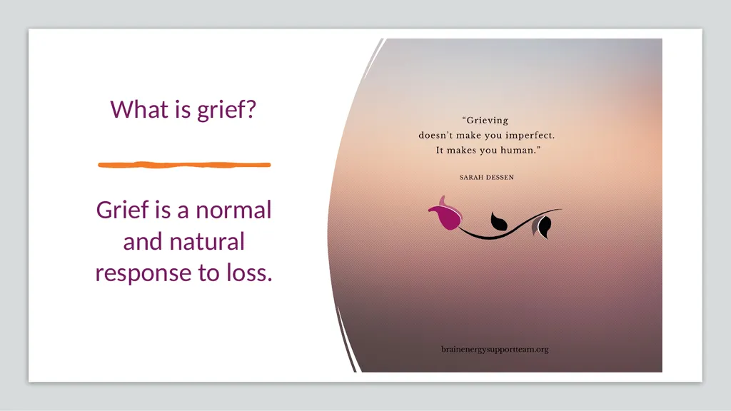 This existence of ours is as transient as autumn - slide 4 of 47
