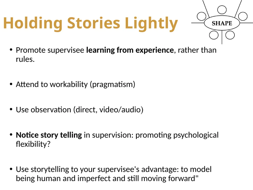 Supervision from a Contextual Lens: SHAPE in - slide 17 of 23