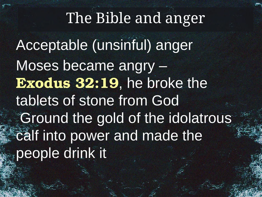 Problems Christians Face Struggling with Anger To - slide 8 of 22