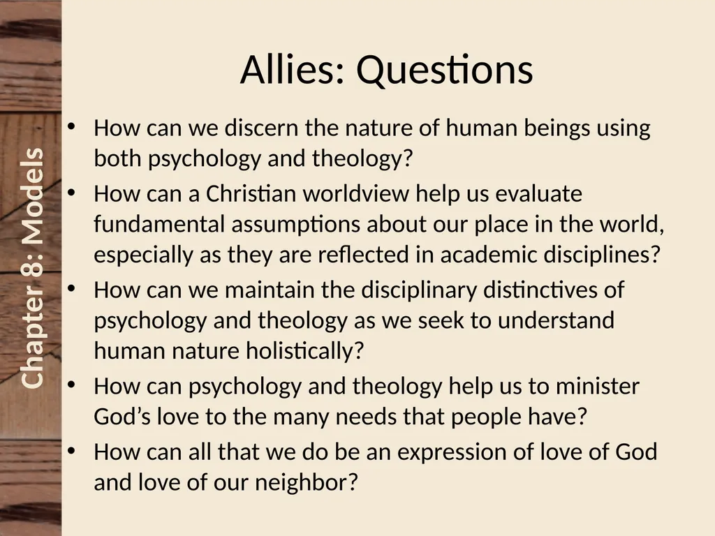 Chapter 8 Understanding and Making Models David N. - slide 42 of 46
