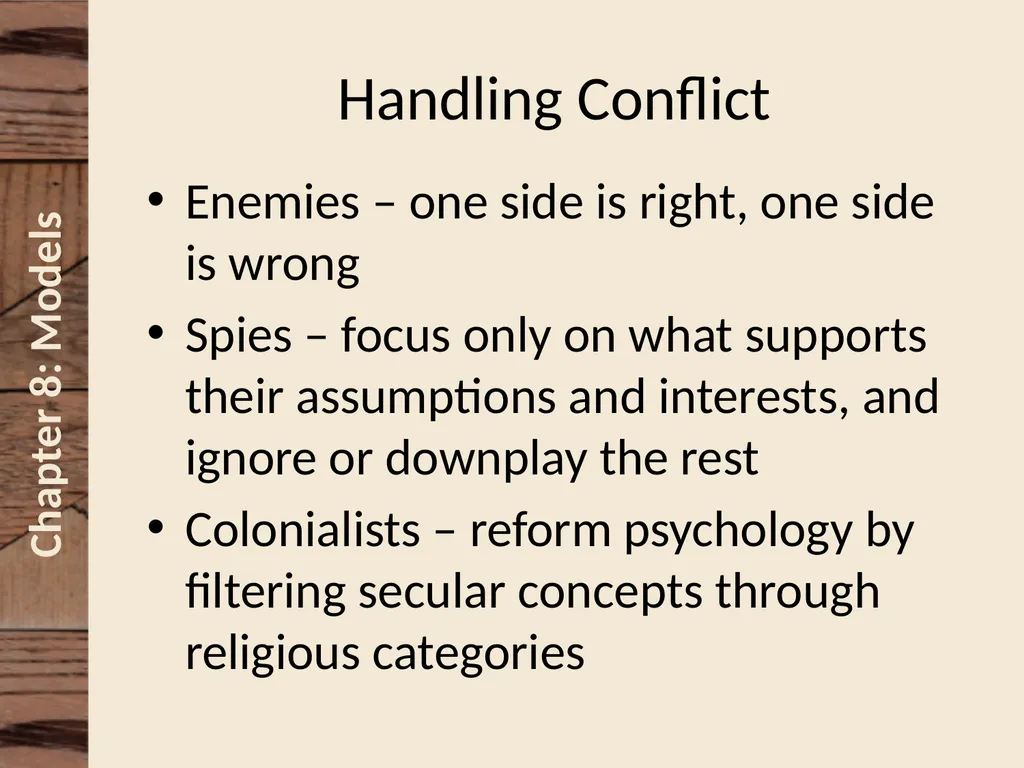 Chapter 8 Understanding and Making Models David N. - slide 44 of 46