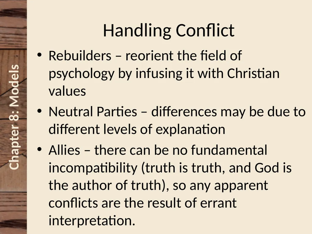 Chapter 8 Understanding and Making Models David N. - slide 45 of 46