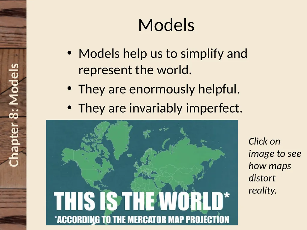 Chapter 8 Understanding and Making Models David N. - slide 9 of 46