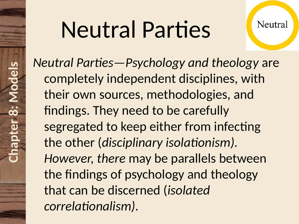 Chapter 8 Understanding and Making Models David N. - slide 35 of 46