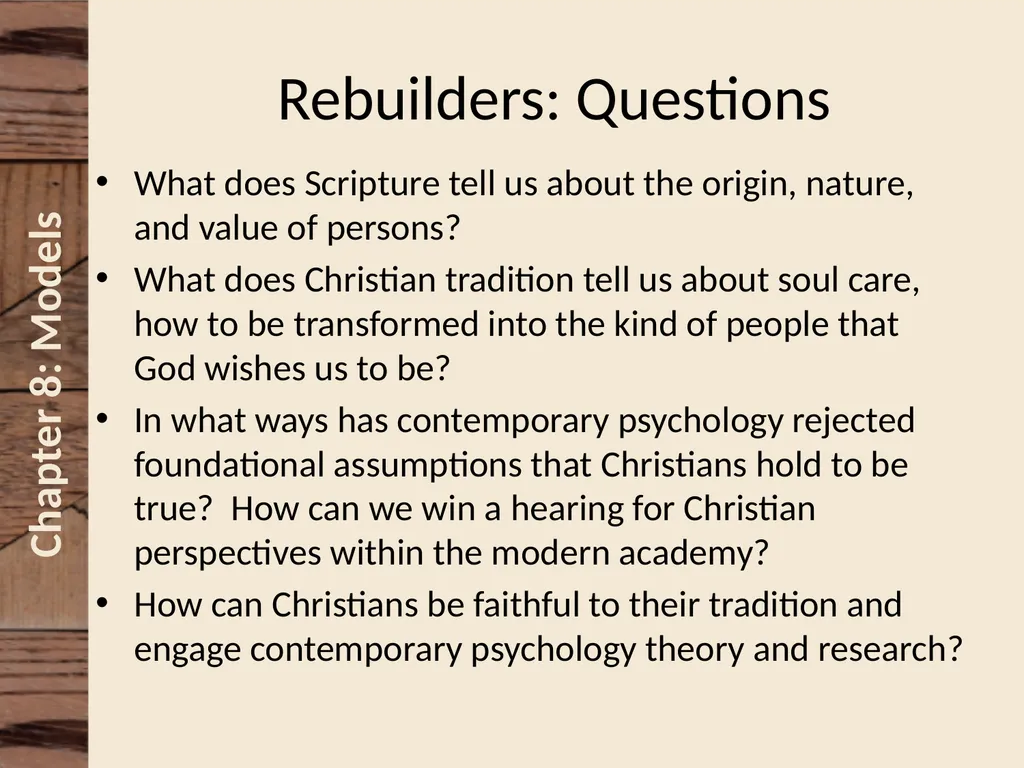 Chapter 8 Understanding and Making Models David N. - slide 34 of 46