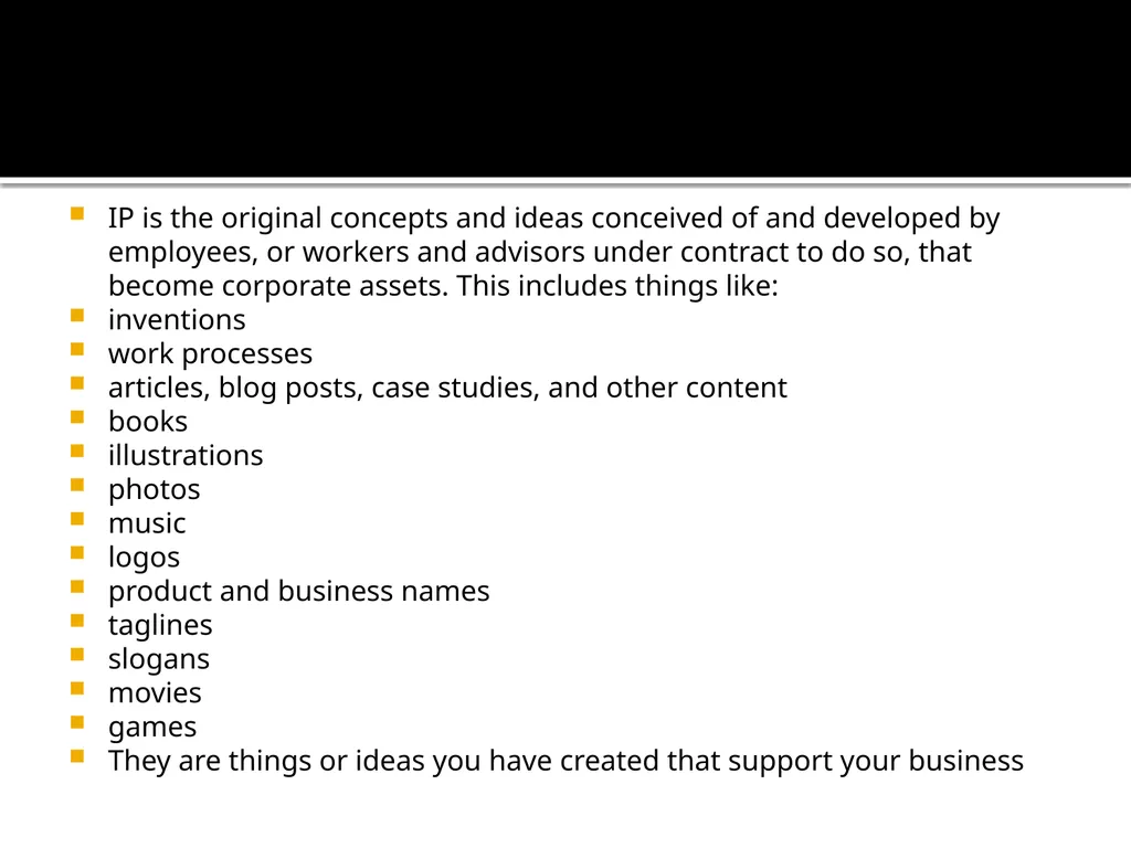 INTELLECTUAL PROPERTY Prof. suvarna lavand - slide 5 of 24