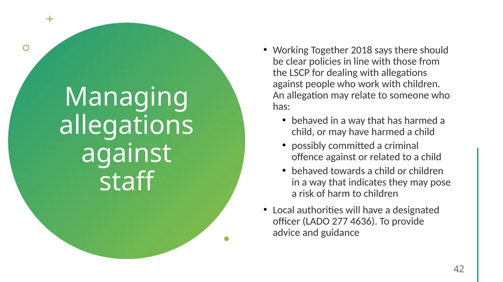 Welcome​ to Safeguarding Children Level 2 session - slide 42 of 45