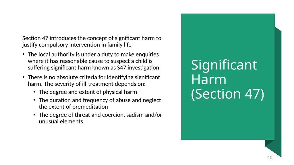 Welcome​ to Safeguarding Children Level 2 session - slide 40 of 45
