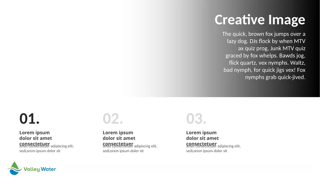 Valley Water PPT Template Version Release v.2.02 - slide 27 of 36