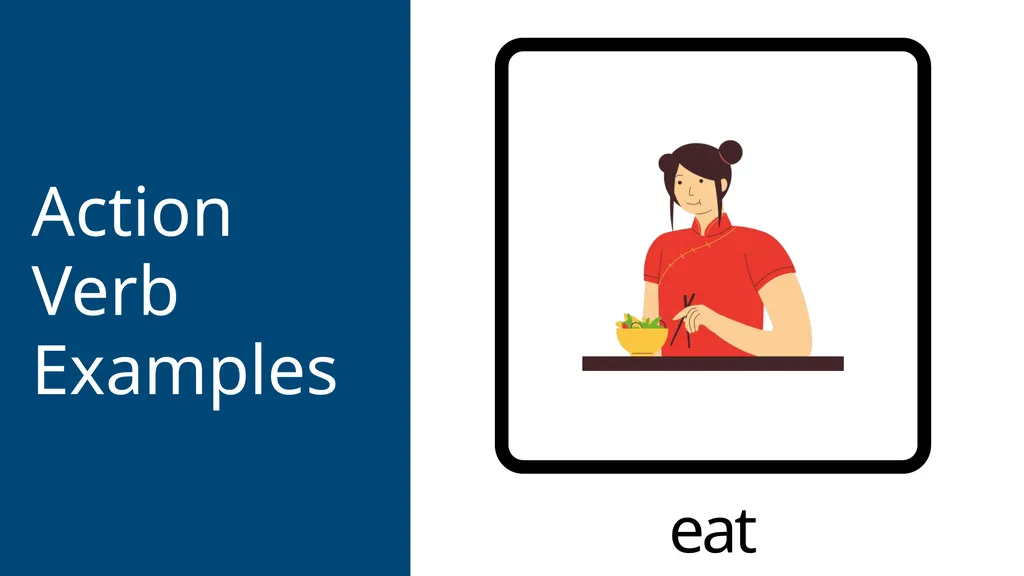www.Games4esl.com What Are Action Verbs ? An - slide 6 of 19