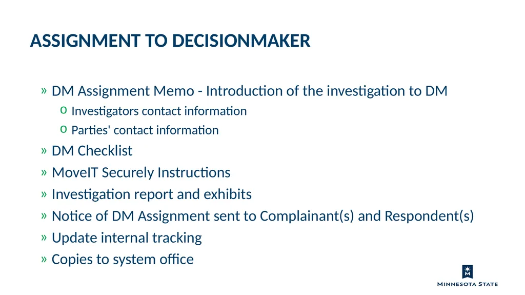 Equal Opportunity & Nondiscrimination Investigator - slide 76 of 77