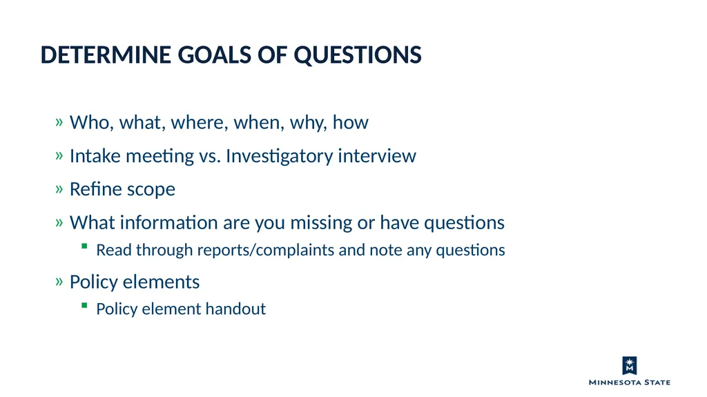 Equal Opportunity & Nondiscrimination Investigator - slide 55 of 77