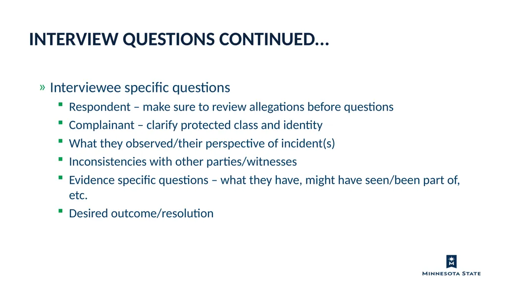 Equal Opportunity & Nondiscrimination Investigator - slide 58 of 77
