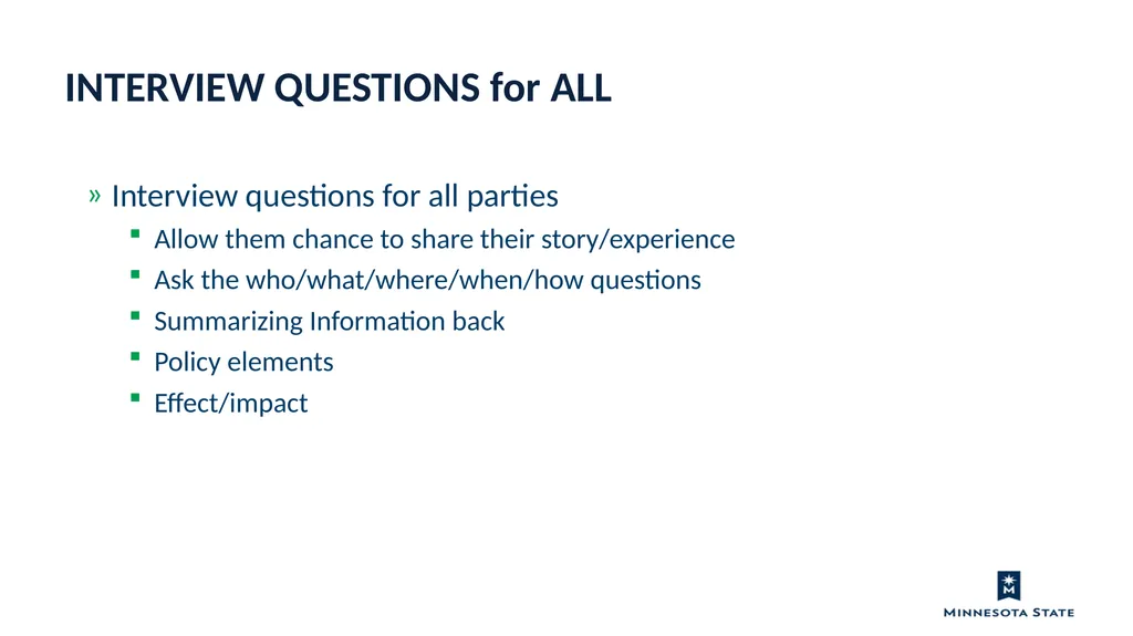 Equal Opportunity & Nondiscrimination Investigator - slide 57 of 77