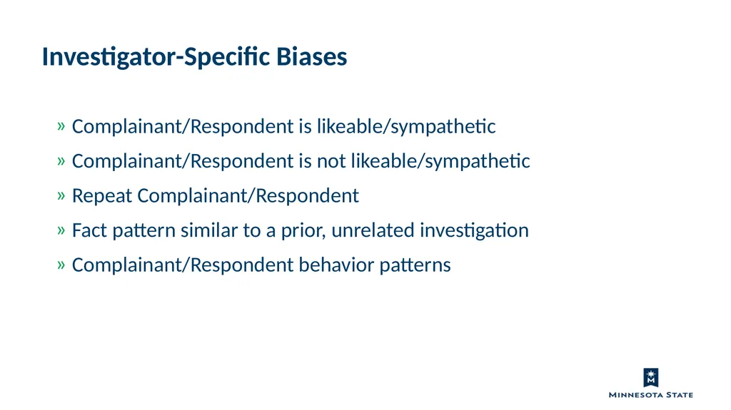 Equal Opportunity & Nondiscrimination Investigator - slide 34 of 77