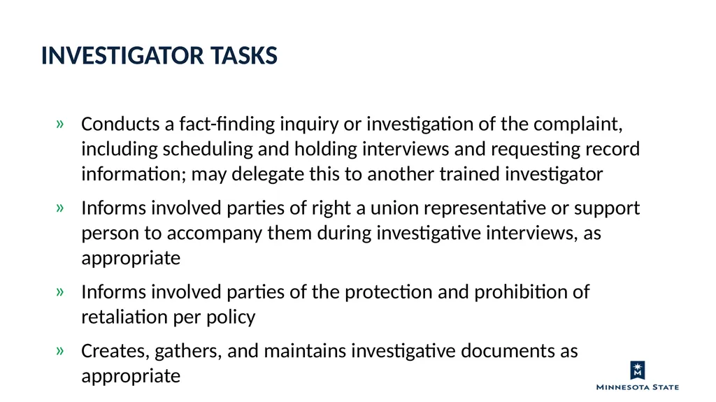 Equal Opportunity & Nondiscrimination Investigator - slide 4 of 77