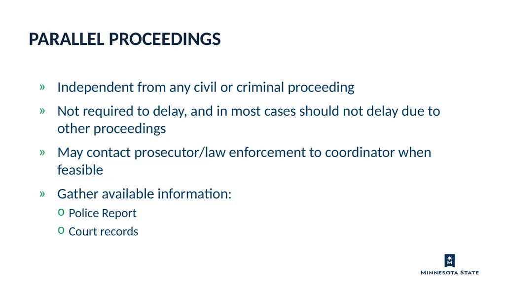 Equal Opportunity & Nondiscrimination Investigator - slide 45 of 77