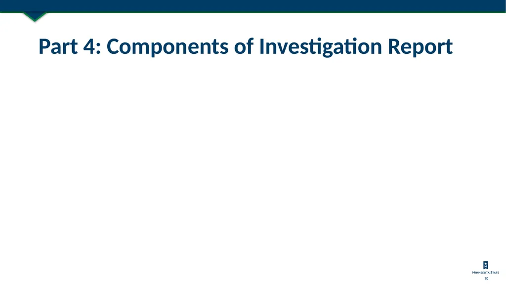 Equal Opportunity & Nondiscrimination Investigator - slide 70 of 77