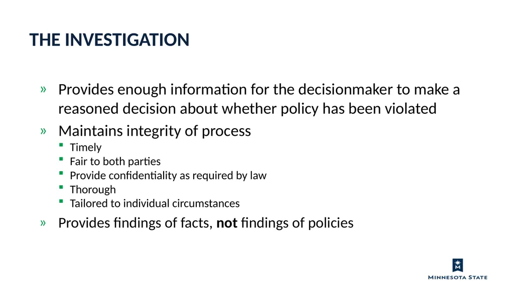 Equal Opportunity & Nondiscrimination Investigator - slide 6 of 77