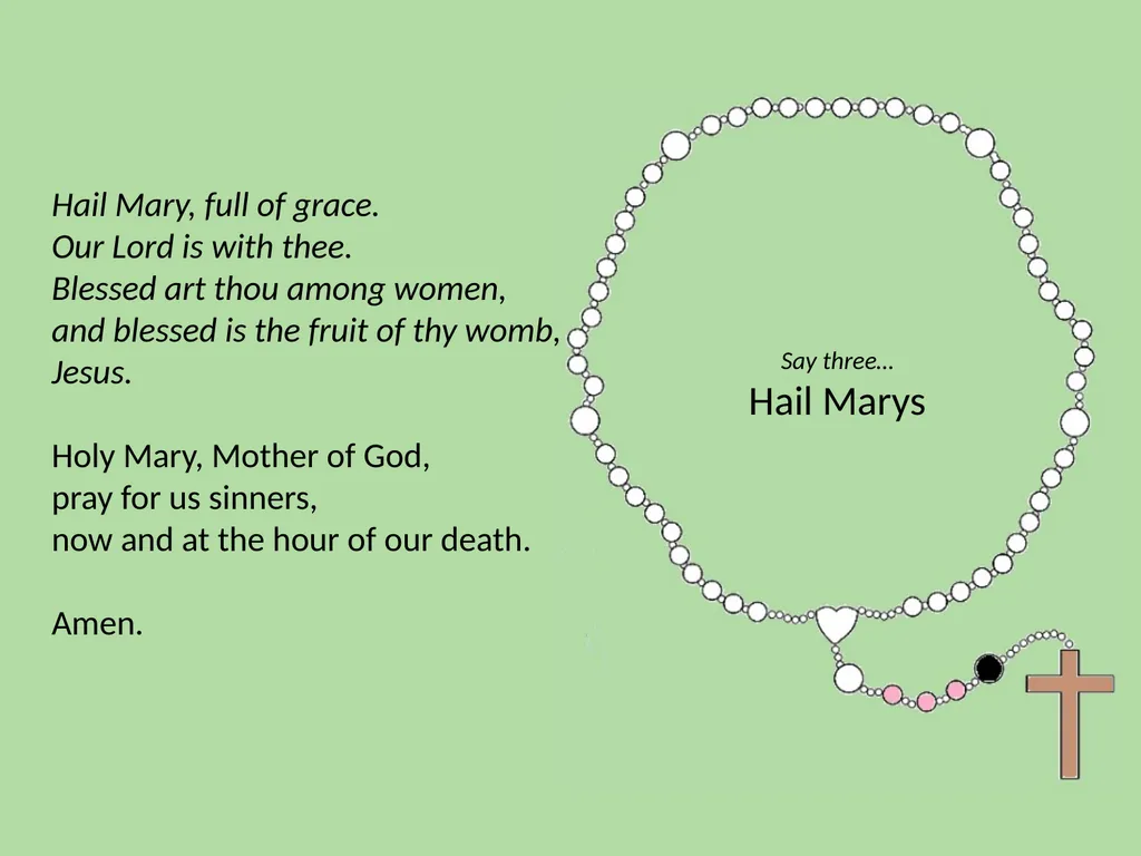 Teachers’ Resource The Holy Rosary The - slide 37 of 66