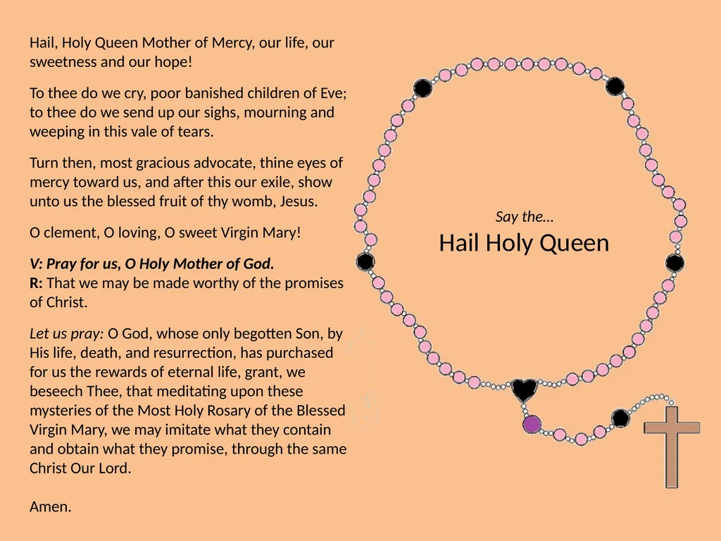 Teachers’ Resource The Holy Rosary The - slide 33 of 66