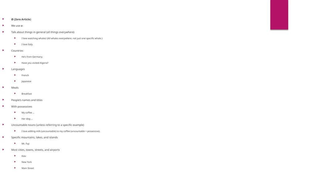 10C Fashion victims Vocabulary: use of articles: - slide 6 of 10