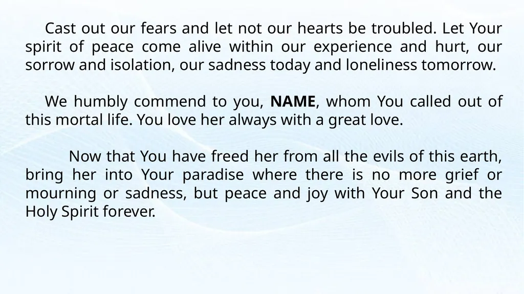 The Apostle’s Creed I believe in God, the Father - slide 87 of 90