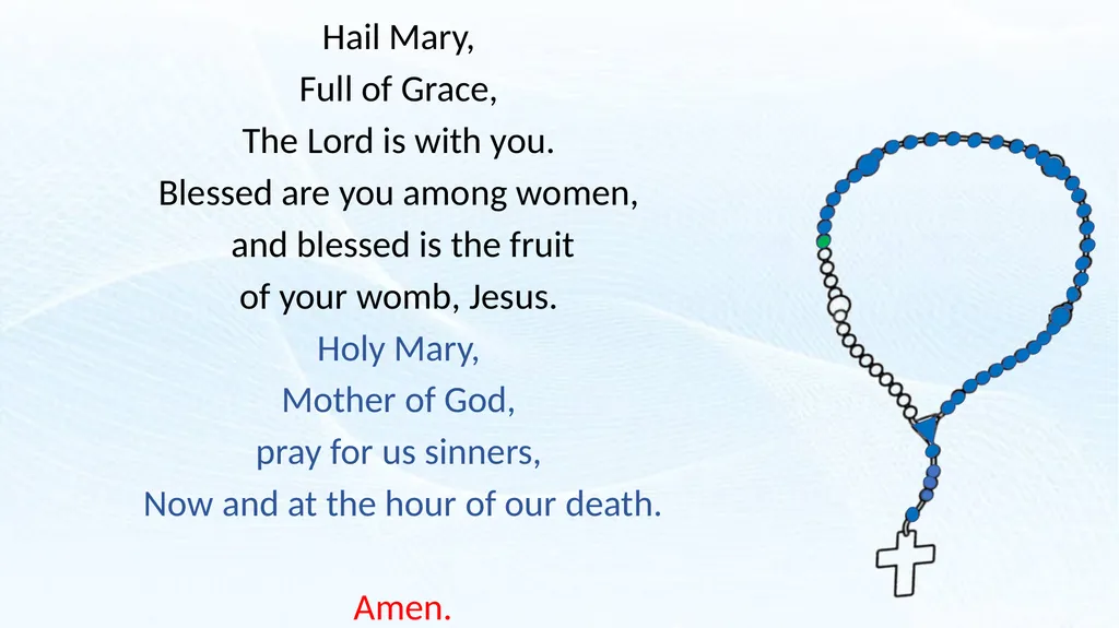 The Apostle’s Creed I believe in God, the Father - slide 59 of 90