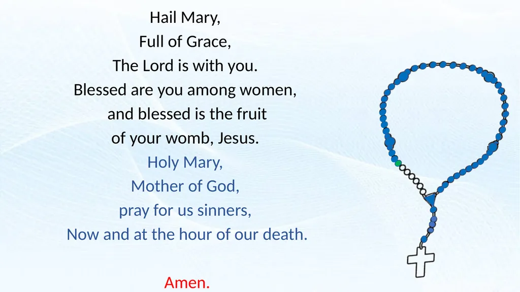 The Apostle’s Creed I believe in God, the Father - slide 72 of 90